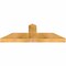 Ekena Millwork Portland Rough Sawn Timber Gable Bracket, Western Red Cedar, 48"W x 16"H x 4"D x 6"F, 8/12 Pitch GBW048X16X0406POR00RWR - alternate 4